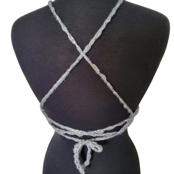 𝅺merino blend bralette very Nice under a blouse or jacket B cup small or medium - Picture 4 of 5